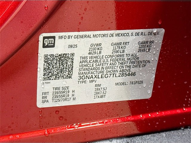 New 2026 Chevrolet Equinox RS w/ Safety and Technology Package image 43