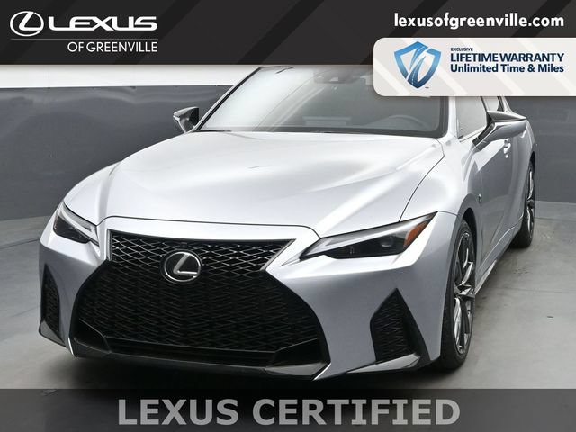 Certified 2024 Lexus IS 350 F Sport w/ Navigation Package RWD image 3