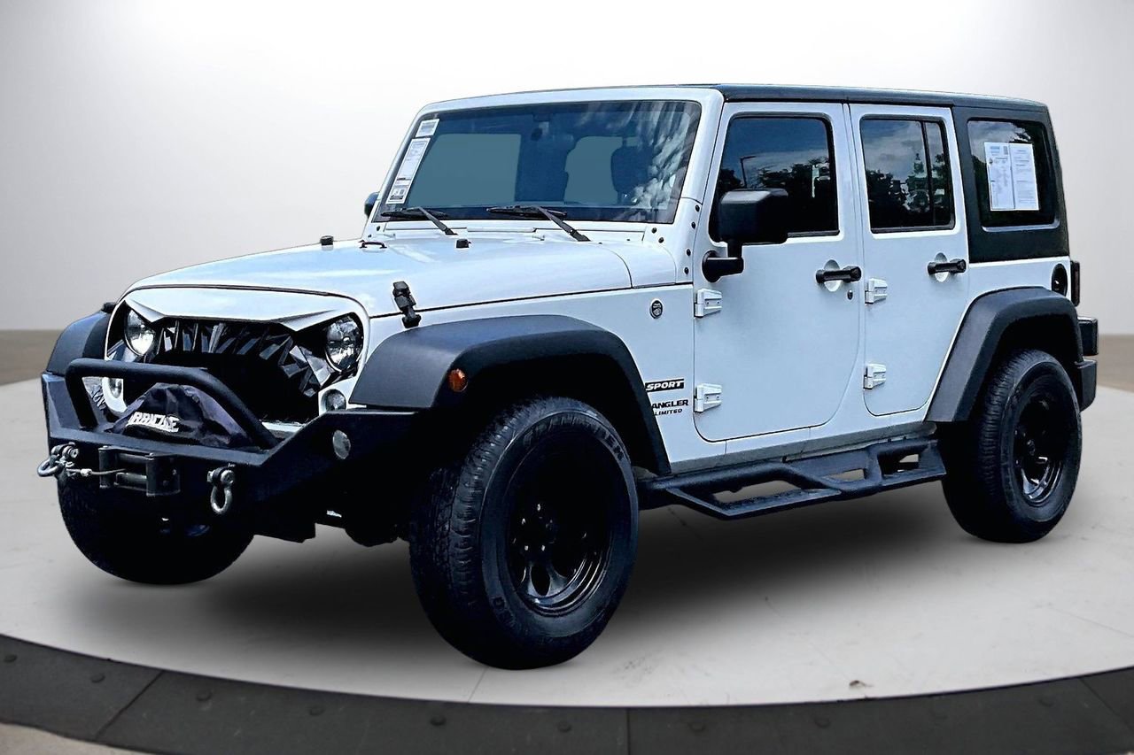 Used 2016 Jeep Wrangler Unlimited Sport w/ Max Tow Package AWD/4WD image 4