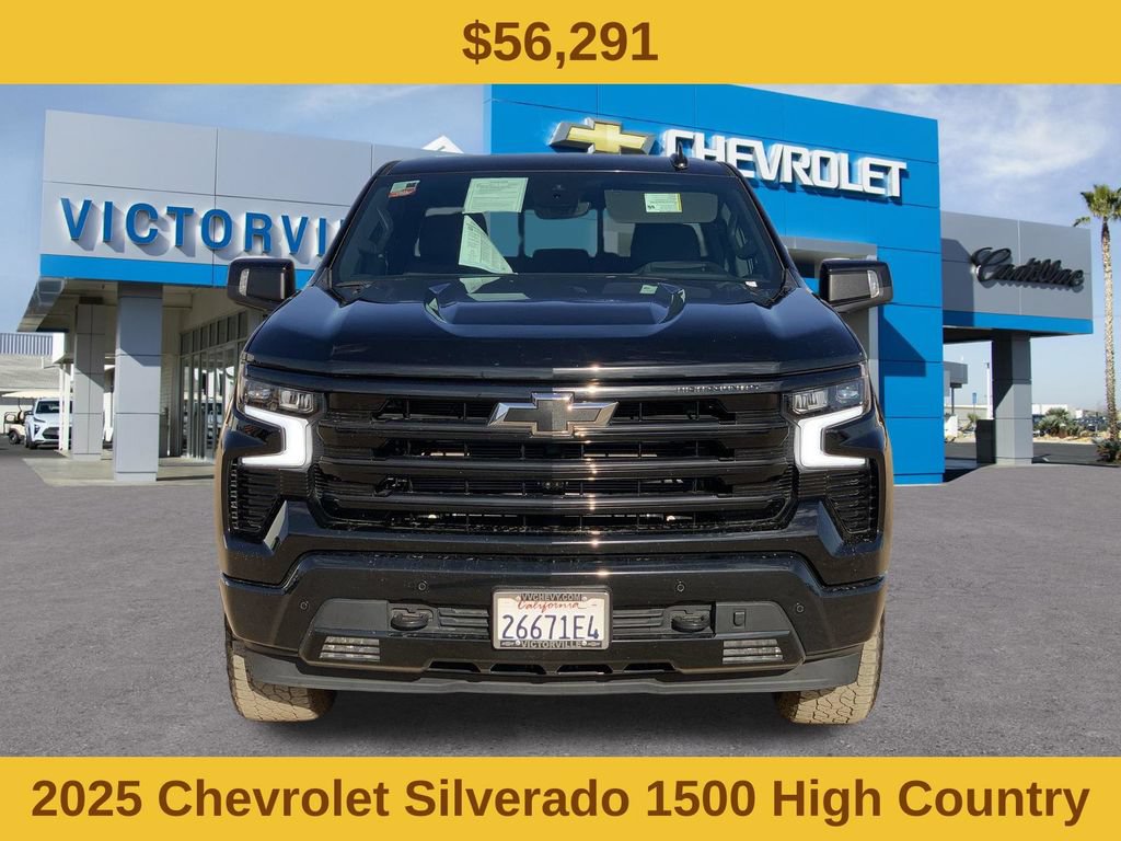 Certified 2025 Chevrolet Silverado 1500 High Country w/ Midnight Edition AWD/4WD image 2