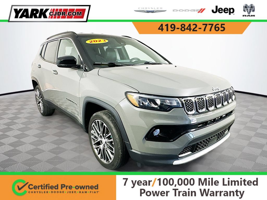 Used 2023 Jeep Compass Limited w/ Elite Group AWD/4WD 360° Tour