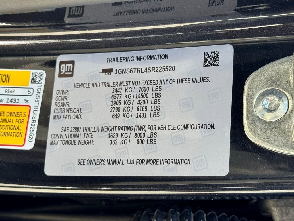 Used 2025 Chevrolet Tahoe High Country AWD/4WD image 19