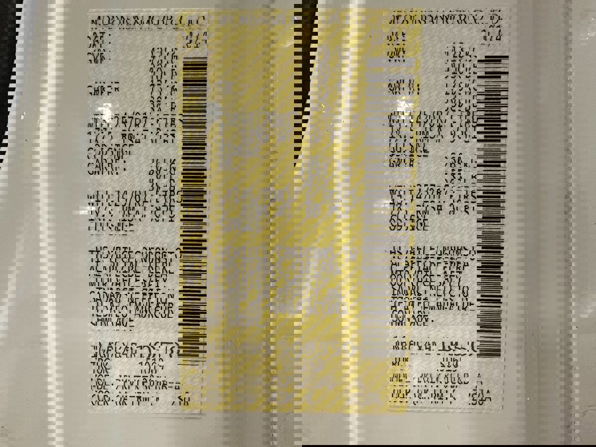 Used 2014 Nissan NV 2500 SV image 23