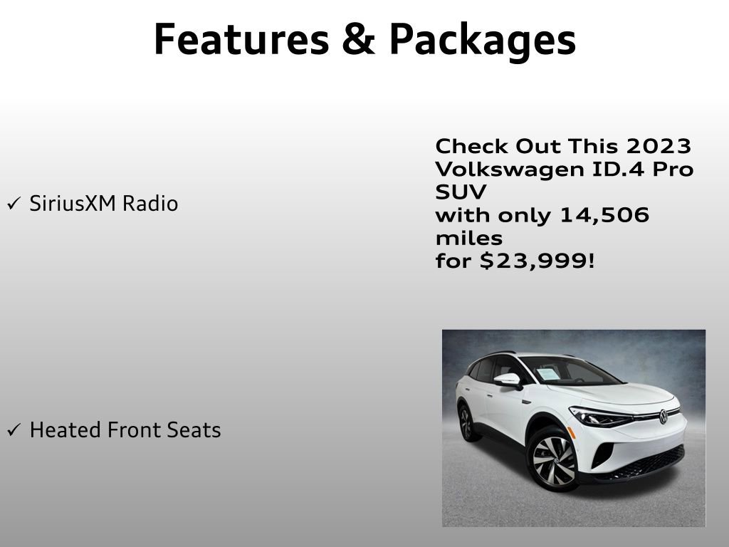 Used 2023 Volkswagen ID.4 Pro AWD/4WD image 8