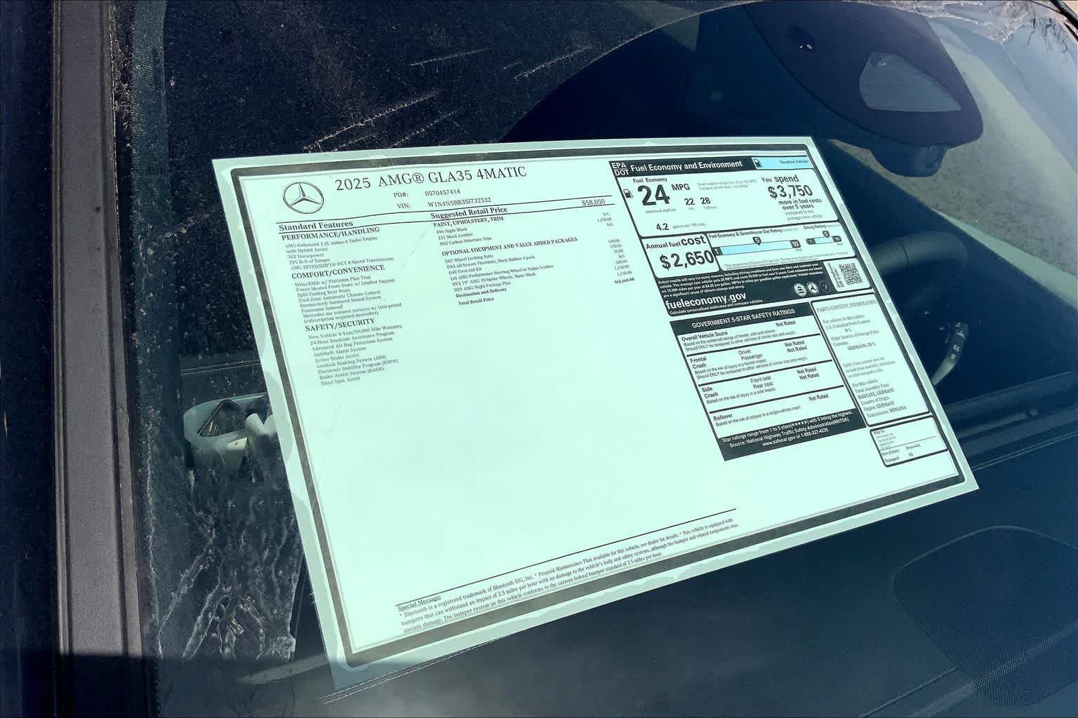 Used 2025 Mercedes-Benz GLA 35 AMG 4MATIC image 20