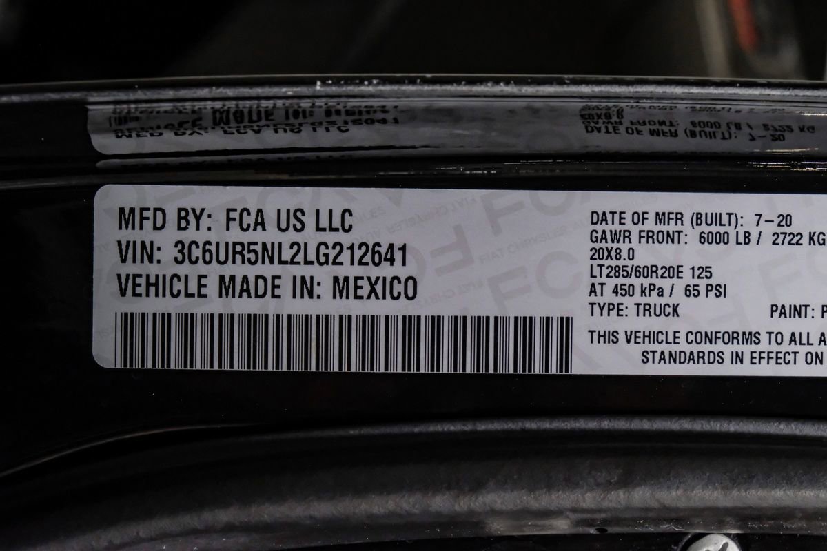 Used 2020 RAM 2500 Laramie w/ Night Edition image 60