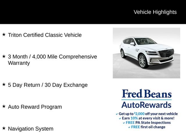 Used 2022 Genesis GV80 2.5T w/ Prestige Package 04 AWD/4WD image 5