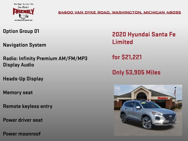 Used 2020 Hyundai Santa Fe Limited image 5