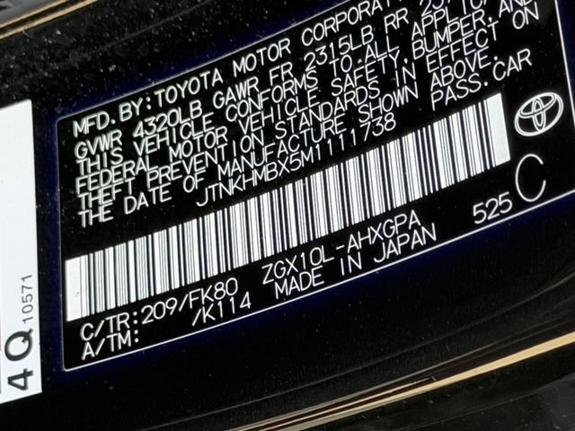 Used 2021 Toyota C-HR XLE FWD image 10