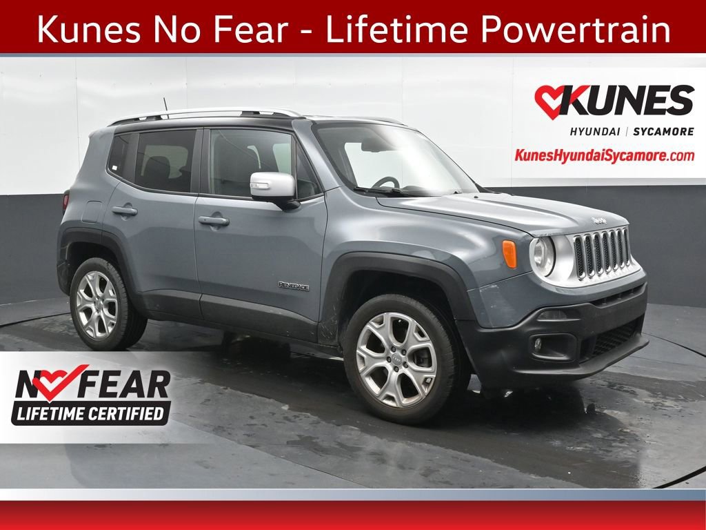 Used 2018 Jeep Renegade Limited w/ UConnect 8.4 Nav Group video 1