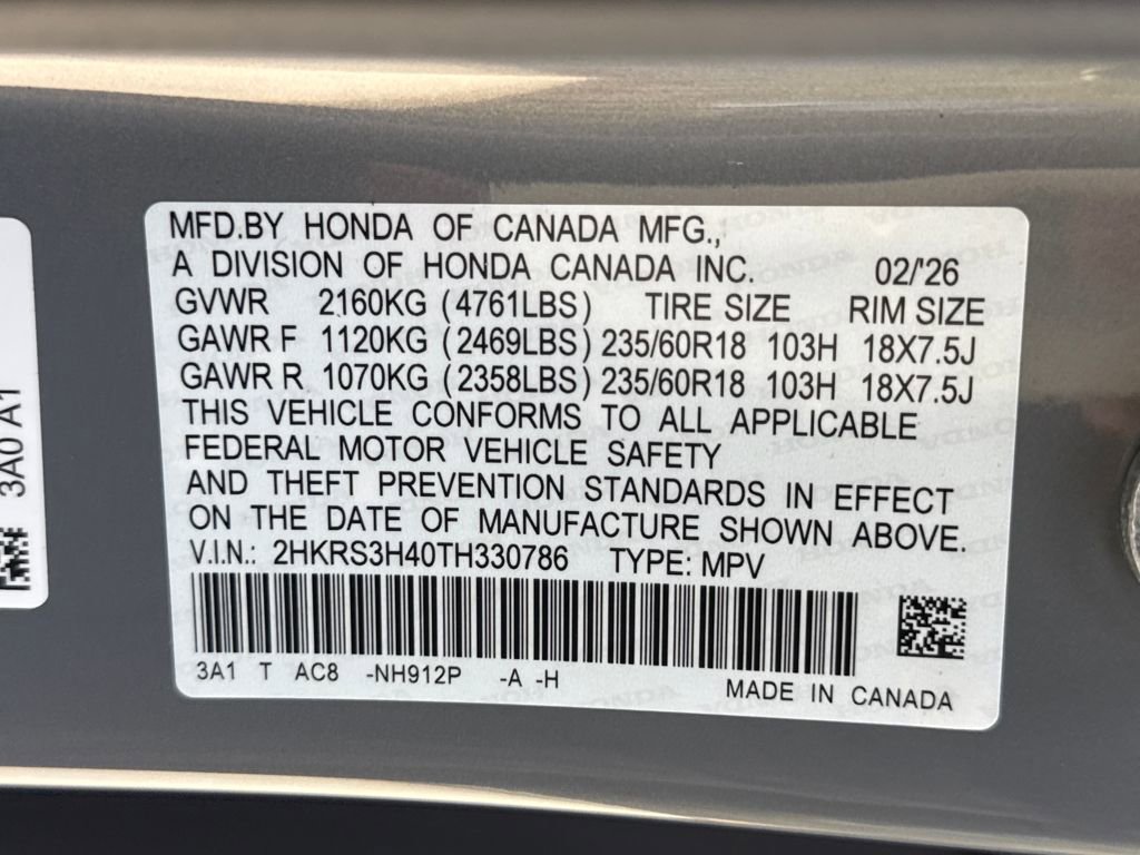 New 2026 Honda CR-V EX image 28