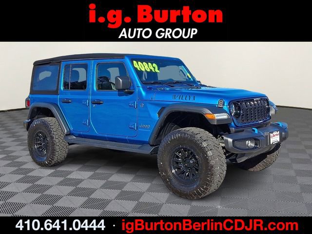 Used 2024 Jeep Wrangler Willys 4xe image 1