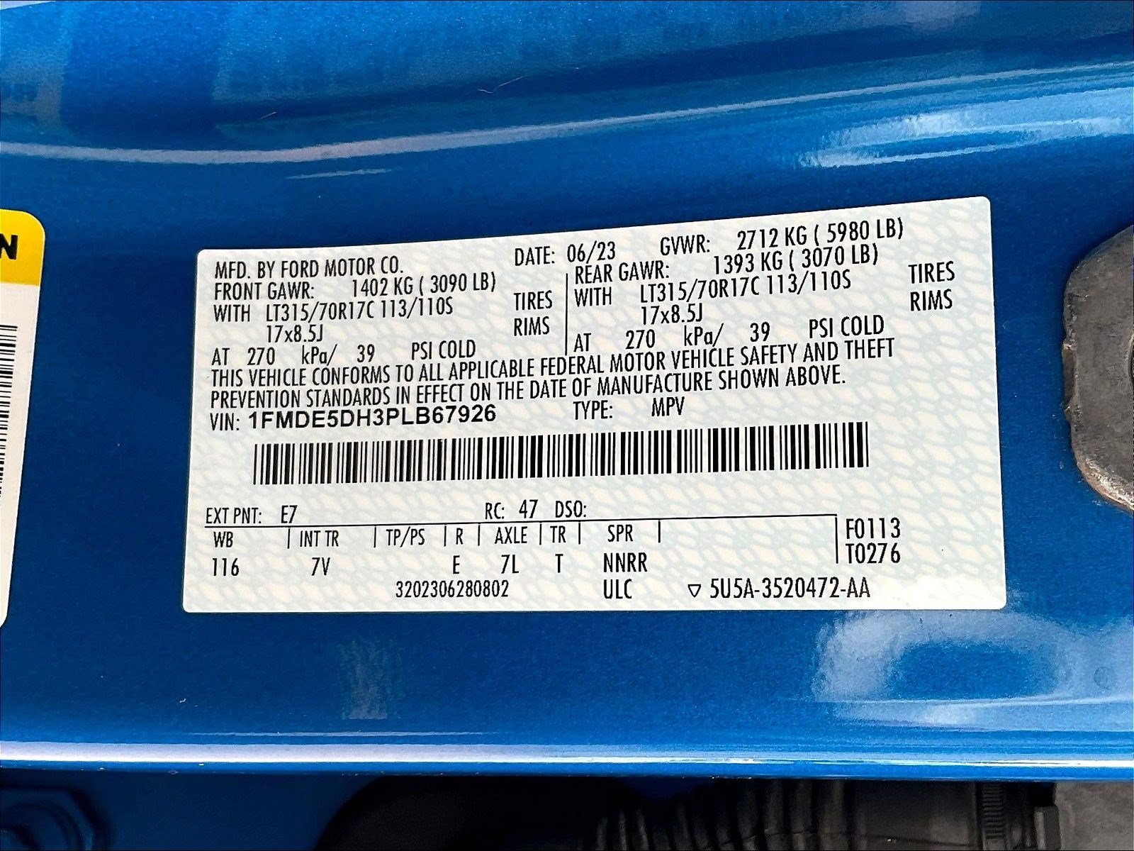 Used 2023 Ford Bronco Outer Banks w/ Sasquatch Package AWD/4WD image 19