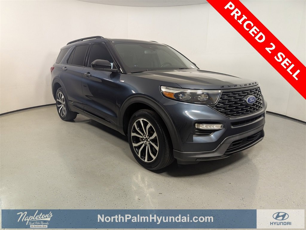 Used 2022 Ford Explorer ST-Line w/ Class IV Trailer Tow Package
