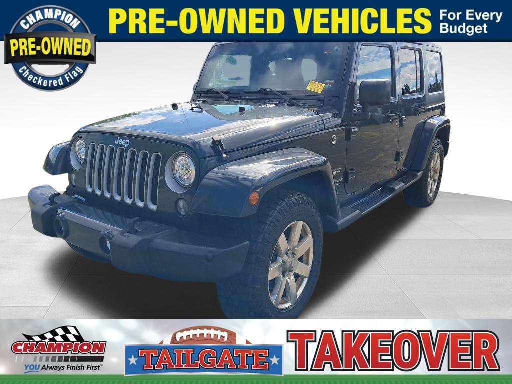 Used 2017 Jeep Wrangler Unlimited Sahara w/ Connectivity Group AWD/4WD 360° Tour
