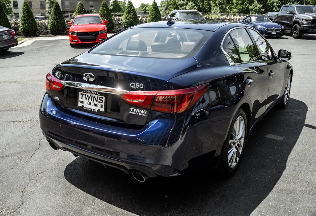 Used 2022 INFINITI Q50 Luxe AWD/4WD image 34