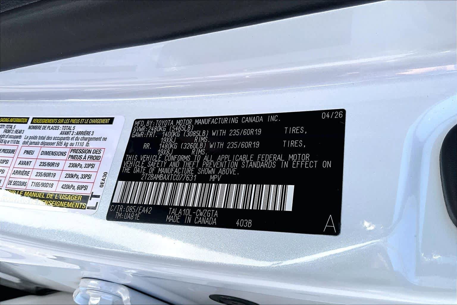 New 2026 Lexus RX 350 Premium FWD image 17