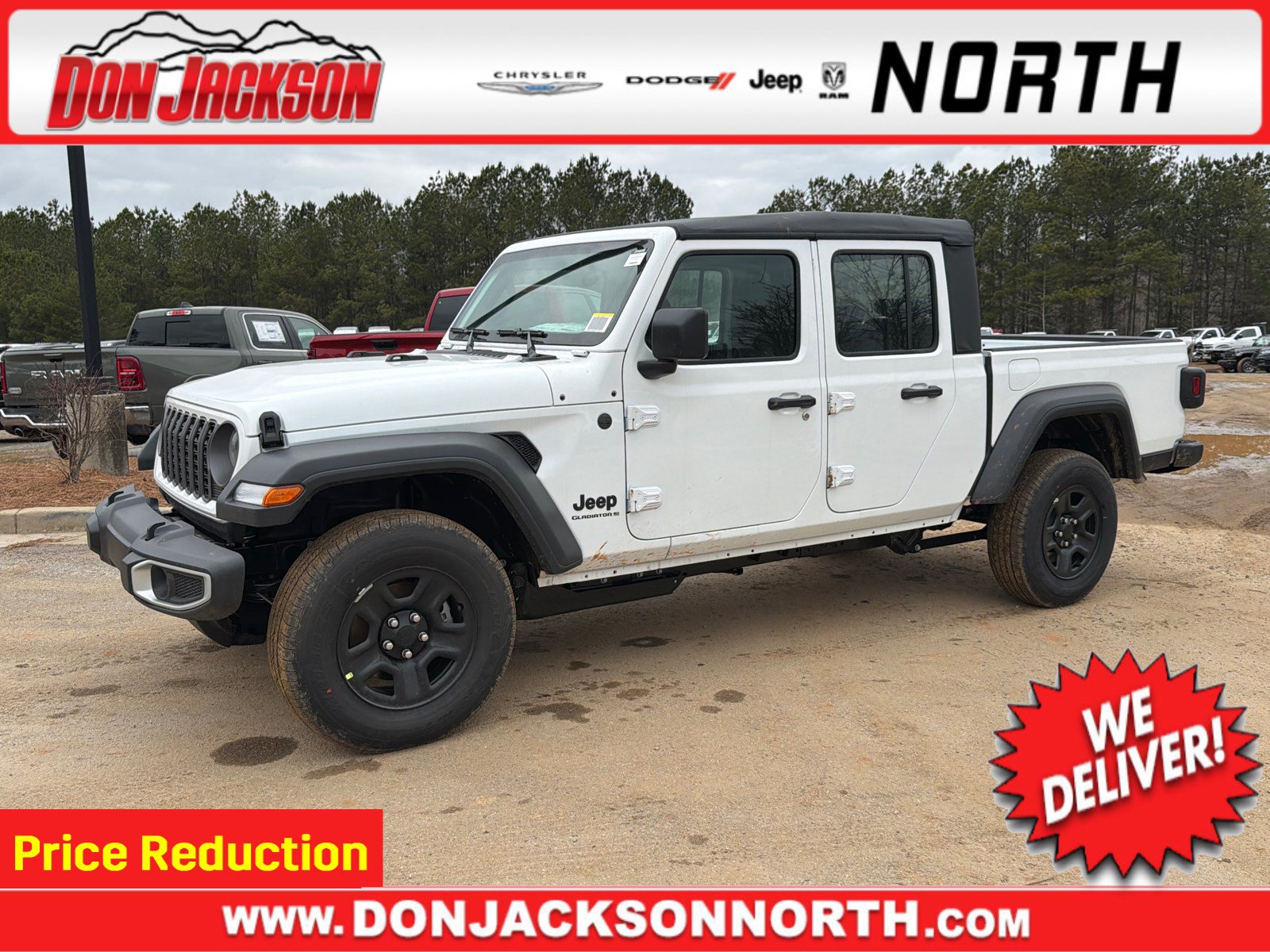 New 2026 Jeep Gladiator Sport AWD/4WD image 1