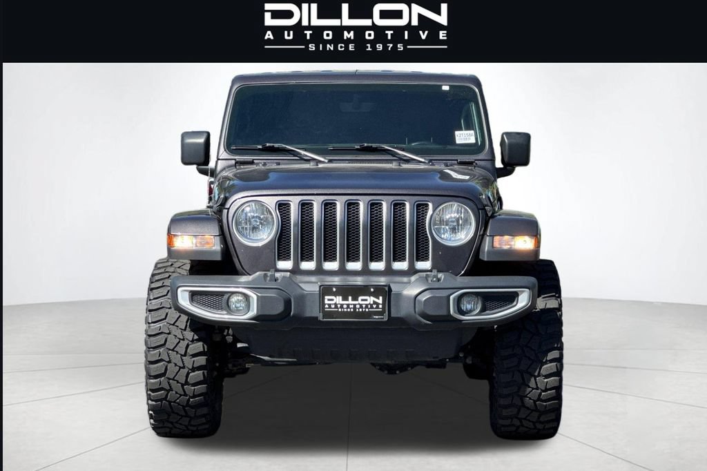 Used 2021 Jeep Wrangler Unlimited Sahara w/ Uconnect 4C Nav & Sound Group AWD/4WD image 9