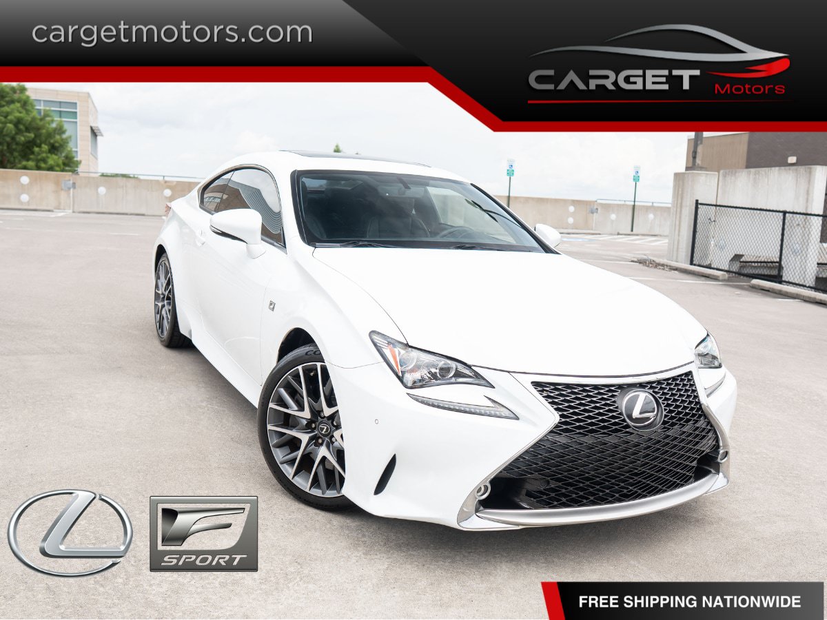 Used 2015 Lexus RC 350 w/ F Sport w/Summer Tires