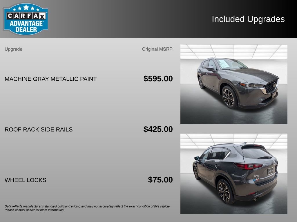 Used 2023 MAZDA CX-5 AWD 2.5 S w/ Premium Package image 3