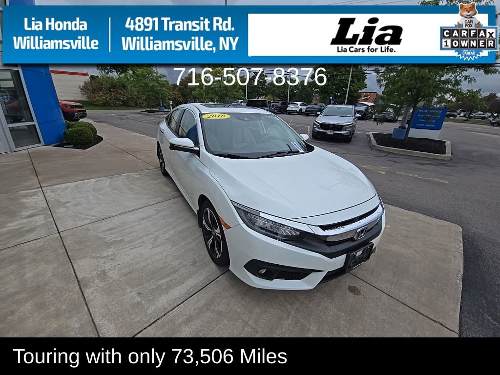 Used 2018 Honda Civic Touring image 1