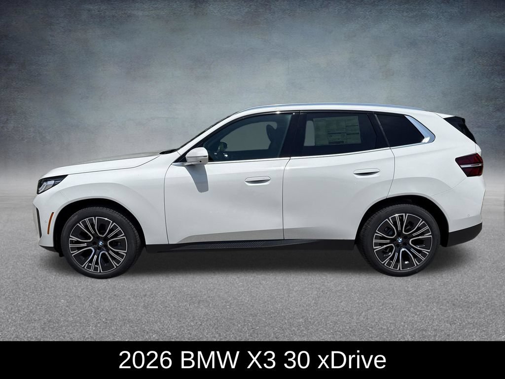 New 2026 BMW X3 xDrive30i w/ Premium Package AWD/4WD image 2