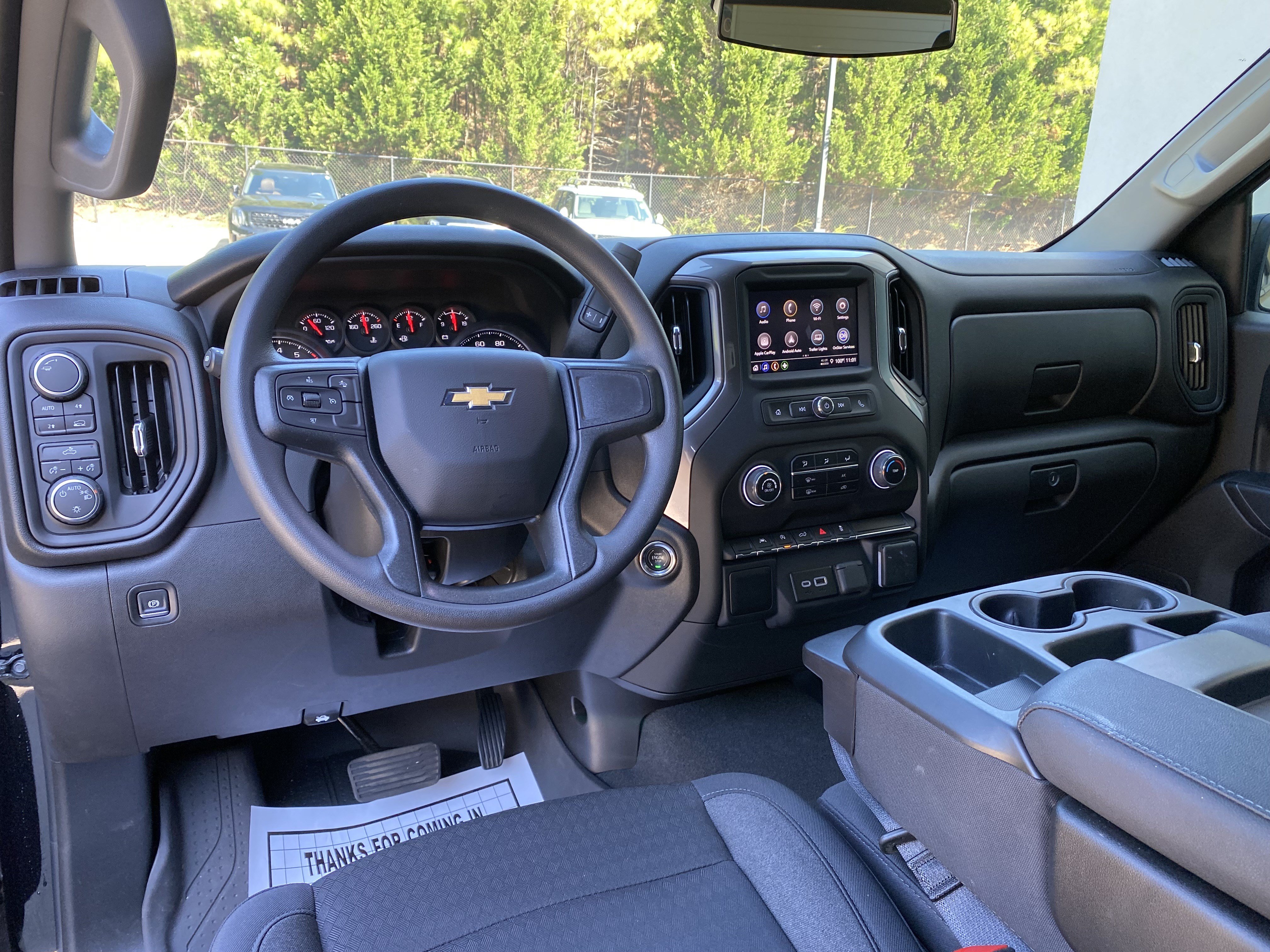 Used 2025 Chevrolet Silverado 1500 Custom w/ Turbomax Blackout Package AWD/4WD image 30