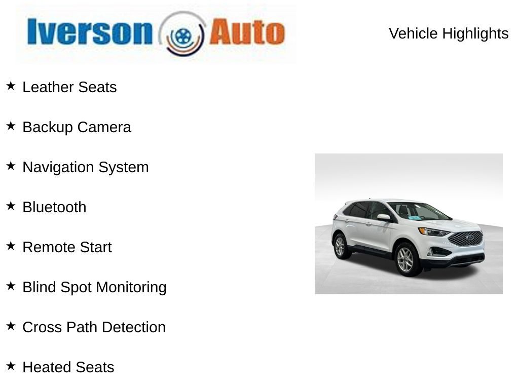 Used 2023 Ford Edge SEL w/ Convenience Package AWD/4WD image 2