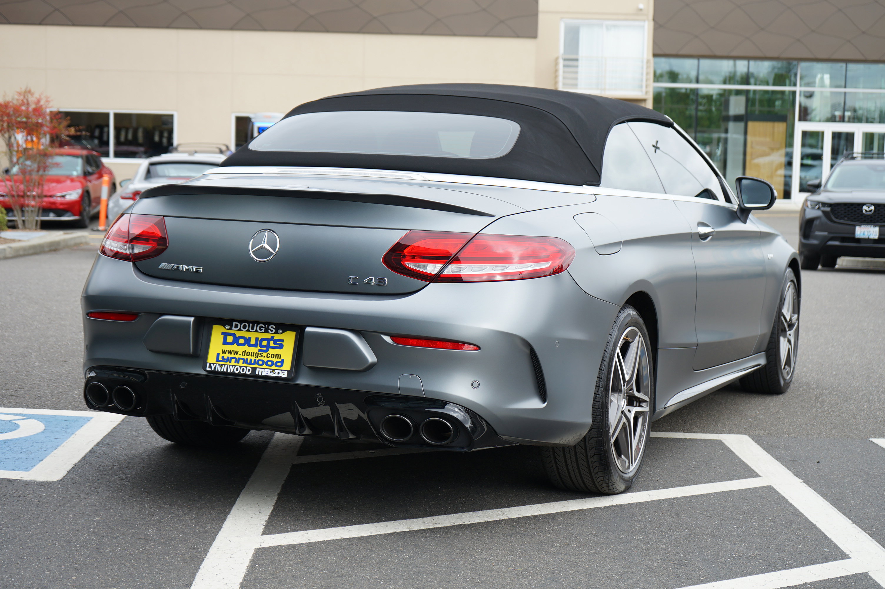 Used 2021 Mercedes-Benz C 43 AMG 4MATIC Cabriolet w/ Driver Assistance Package image 4
