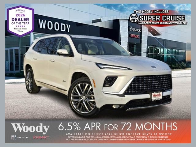 New 2026 Buick Enclave Avenir w/ Super Cruise Package