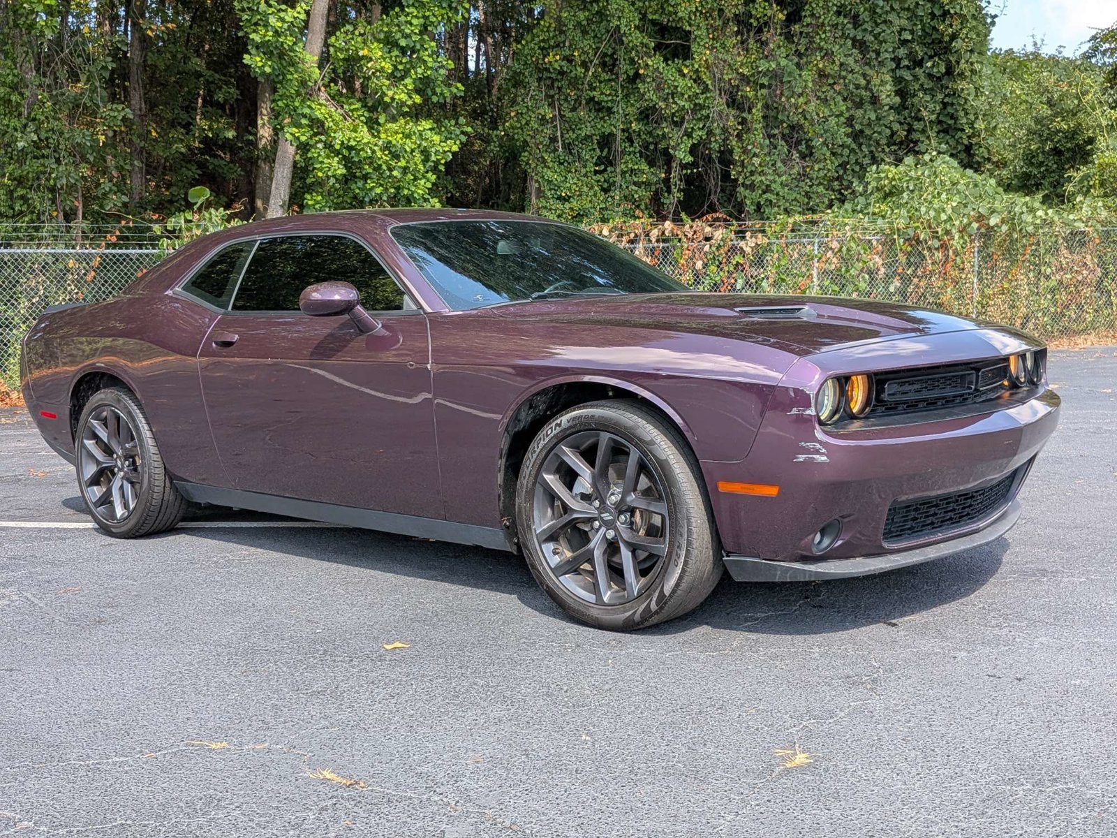 Used 2021 Dodge Challenger SXT w/ Blacktop Package RWD image 2