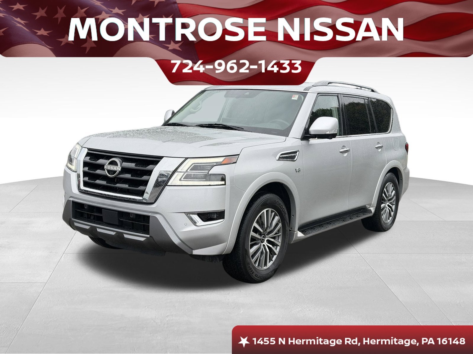 Used 2021 Nissan Armada SL w/ Captain's Chairs Package