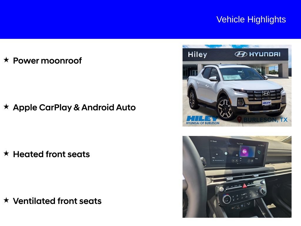 New 2026 Hyundai Santa Cruz Limited AWD/4WD image 9