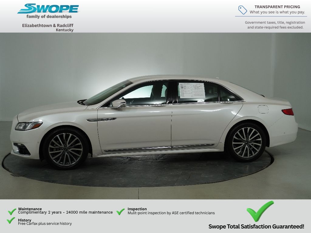 Used 2017 Lincoln Continental Select w/ Technology Package FWD image 6