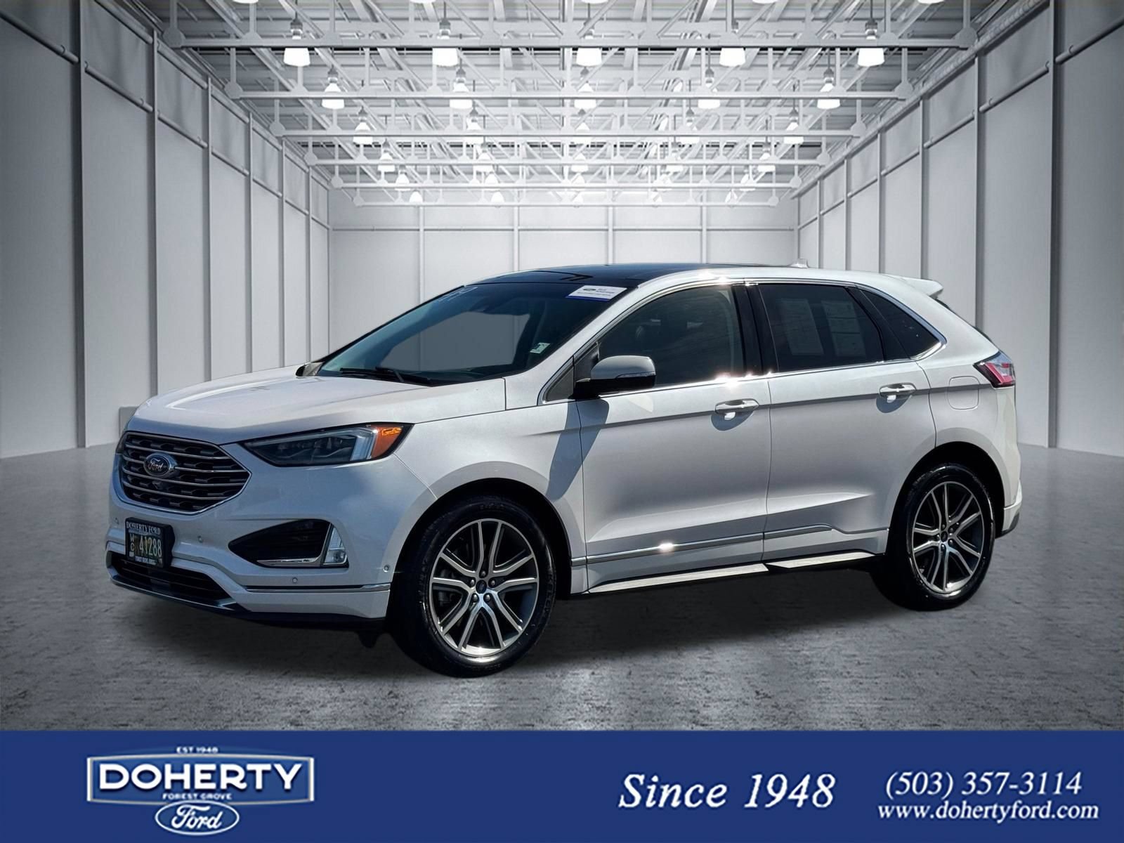 Certified 2019 Ford Edge Titanium w/ Equipment Group 301A AWD/4WD 360° Tour