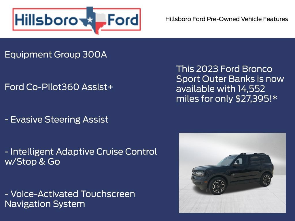 Used 2023 Ford Bronco Sport Outer Banks w/ Tech Package AWD/4WD image 3