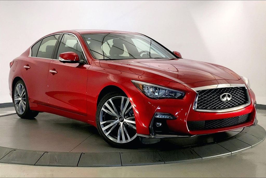 Used 2021 INFINITI Q50 Sensory w/ All Weather Package AWD/4WD video 1