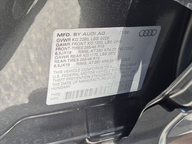 New 2026 Audi Q3 quattro 2.0T w/ Driver Assistance Package AWD/4WD image 16