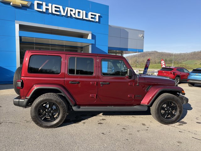 Used 2021 Jeep Wrangler Unlimited Sahara AWD/4WD image 3