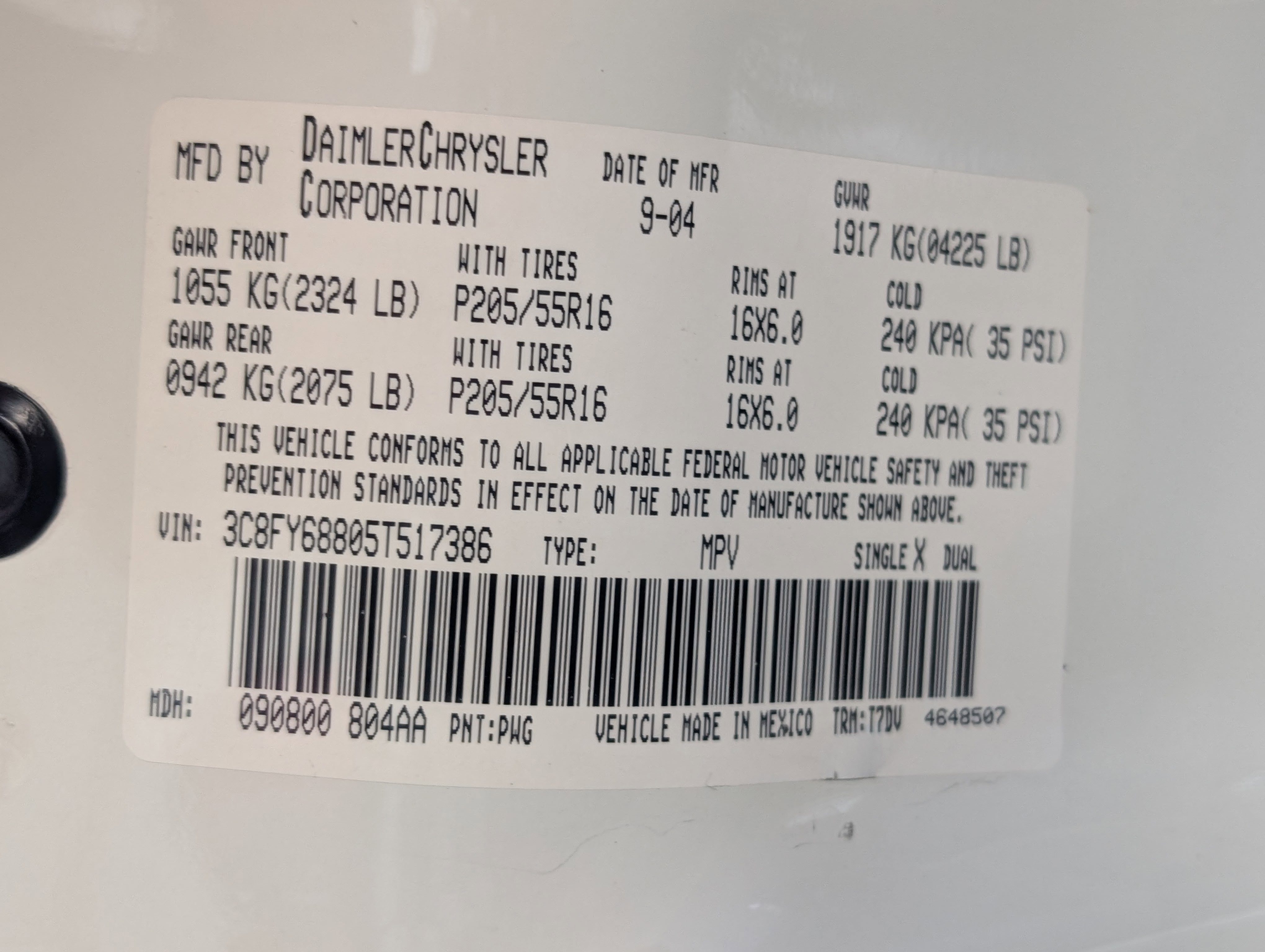 Used 2005 Chrysler PT Cruiser Limited image 3