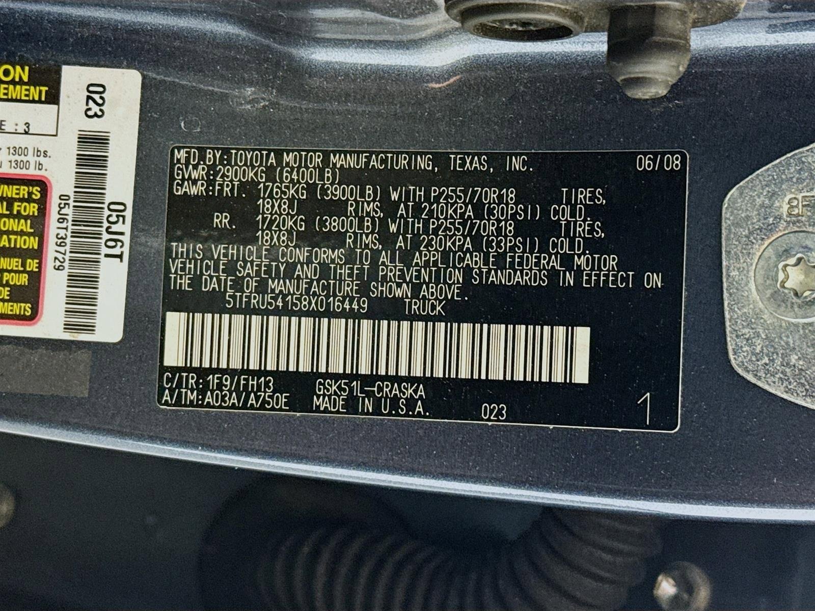 Used 2008 Toyota Tundra 2WD Double Cab image 29