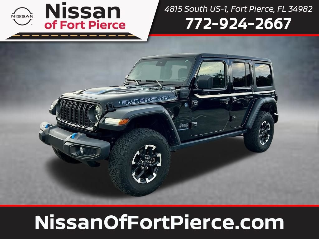 Used 2024 Jeep Wrangler Unlimited Rubicon 4xe AWD/4WD image 1
