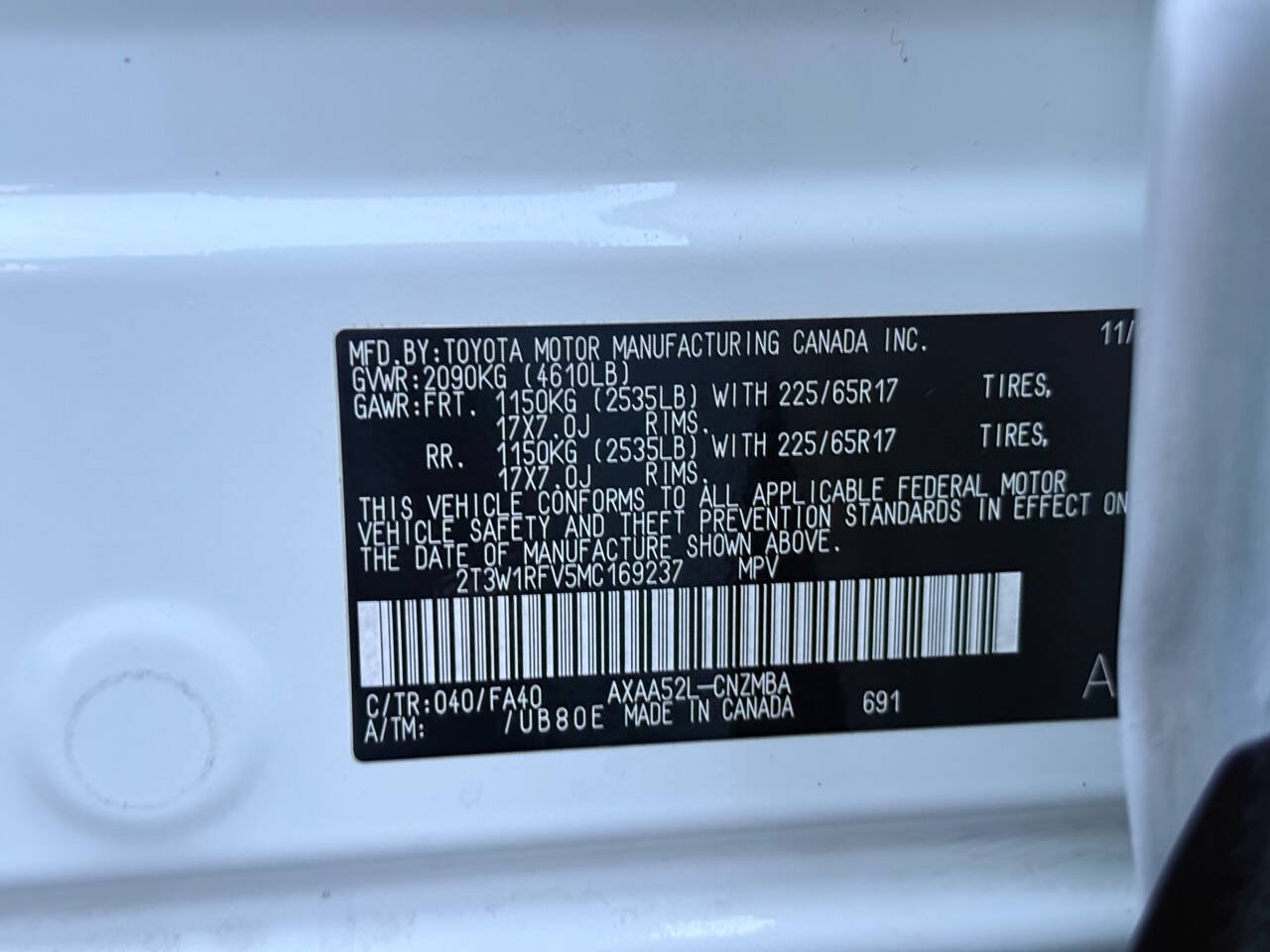 Used 2021 Toyota RAV4 XLE FWD image 16