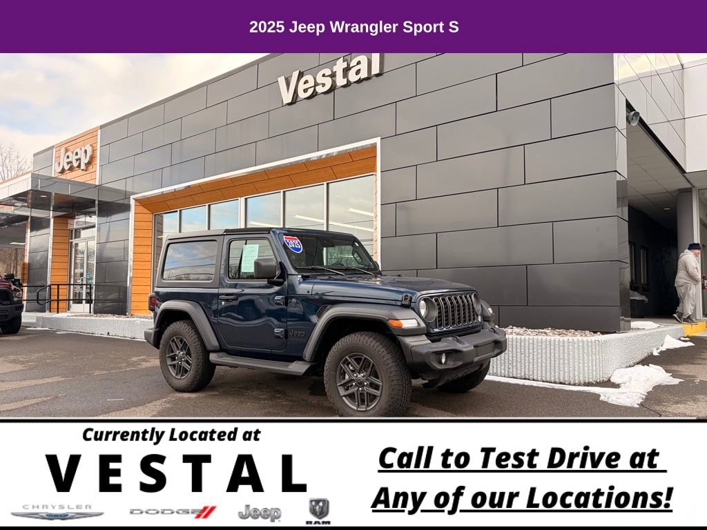 Used 2025 Jeep Wrangler Sport image 1