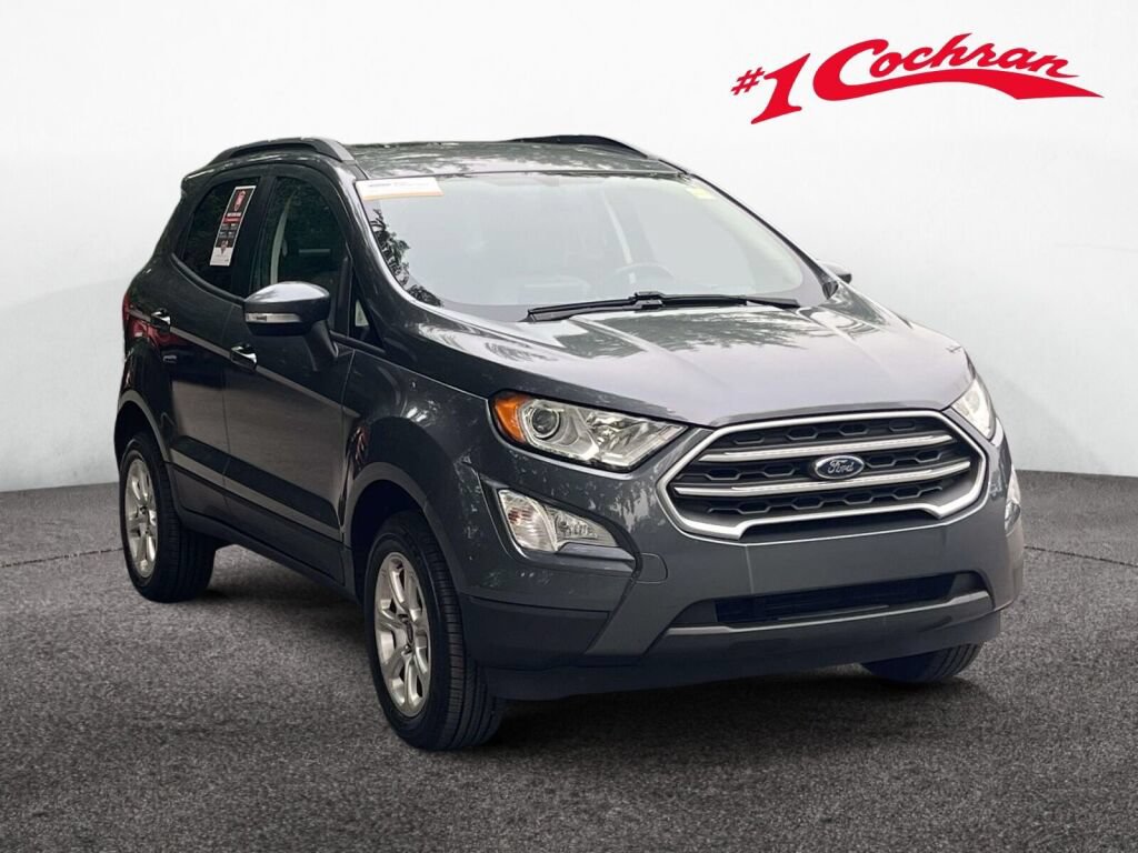 Certified 2020 Ford EcoSport SE w/ SE Convenience Package