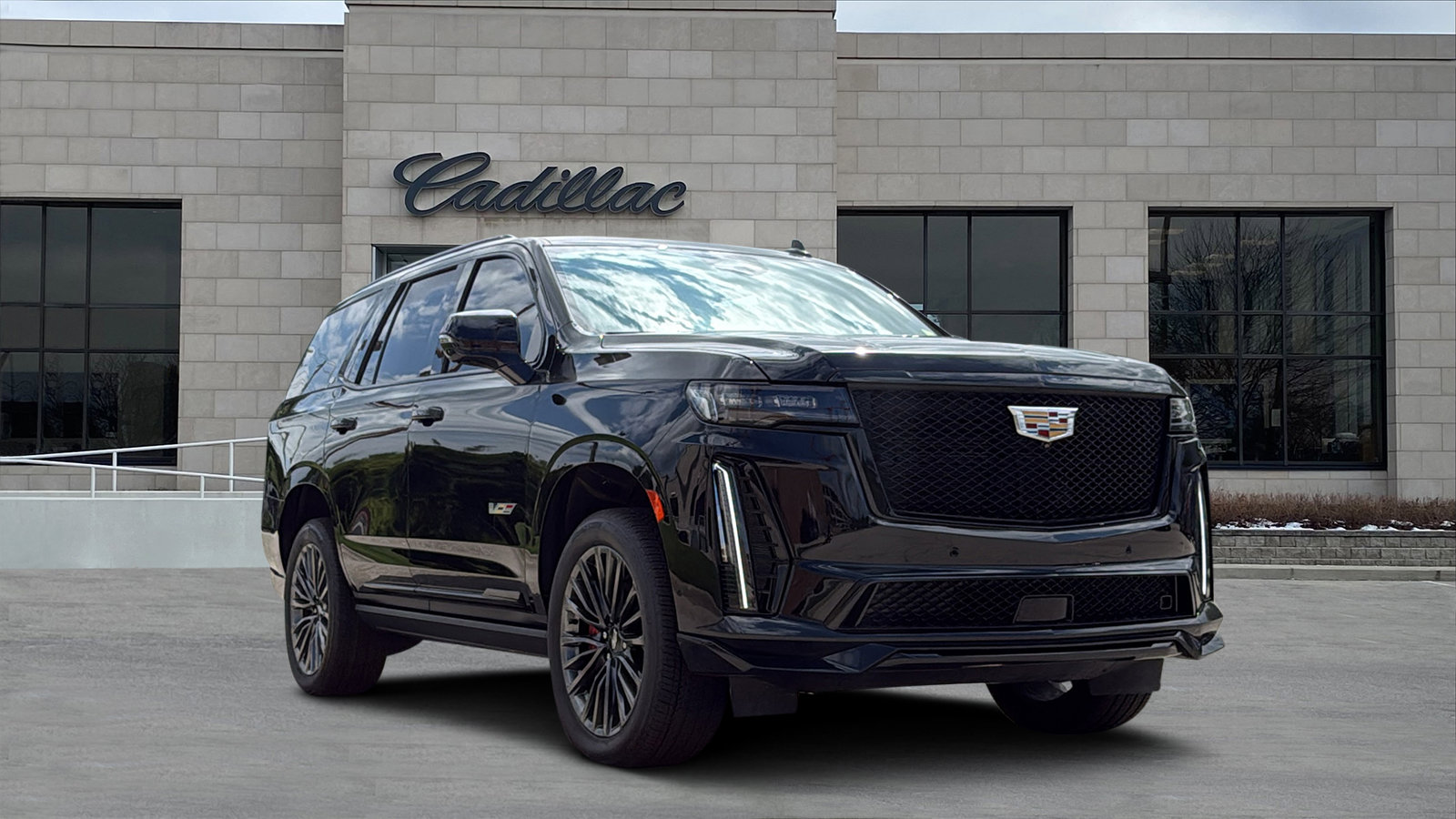 Certified 2023 Cadillac Escalade V w/ Heavy-Duty Trailer Package AWD/4WD image 1