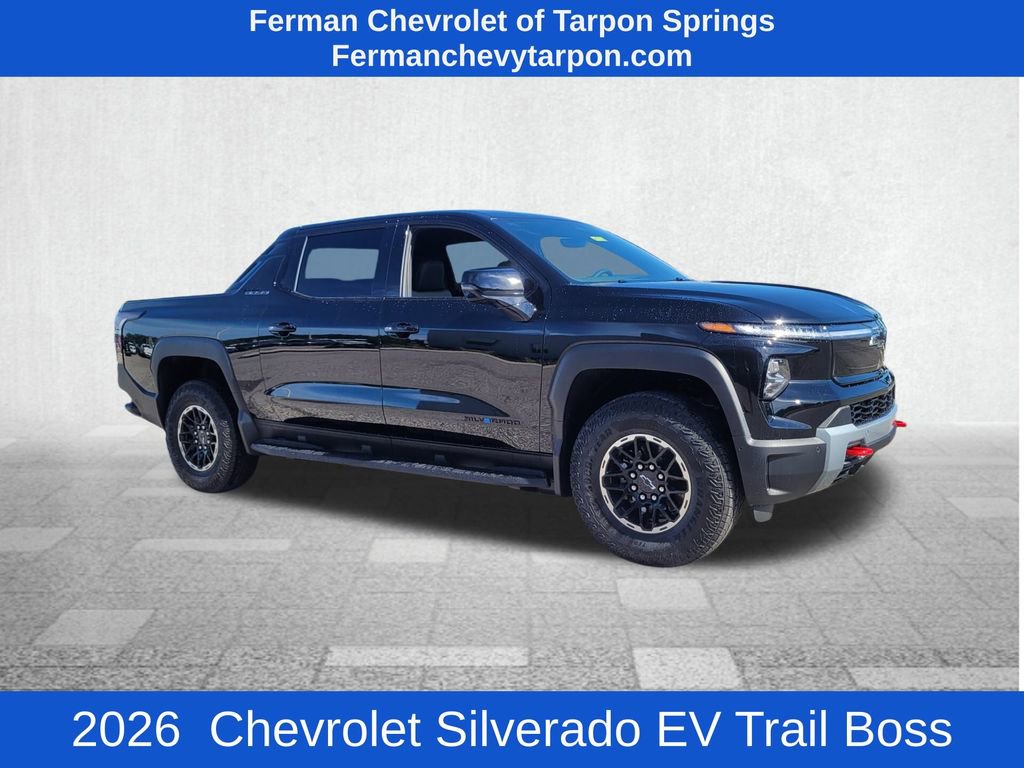 New 2026 Chevrolet Silverado EV Trail Boss w/ Premium Package