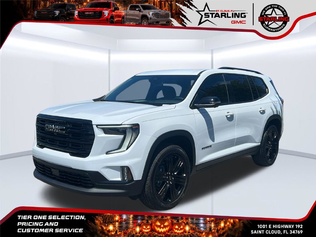 New 2026 GMC Acadia Elevation w/ Black Edition