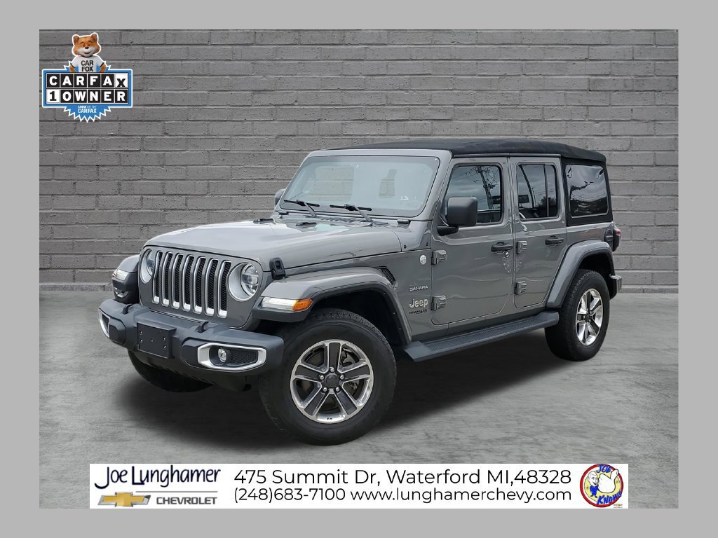 Used 2022 Jeep Wrangler Unlimited Sahara w/ LED Lighting Group